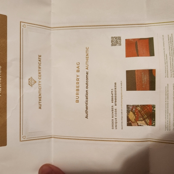 Burberry Plaid Wool Bag with Red Leather Trim - Picture 14 of 16